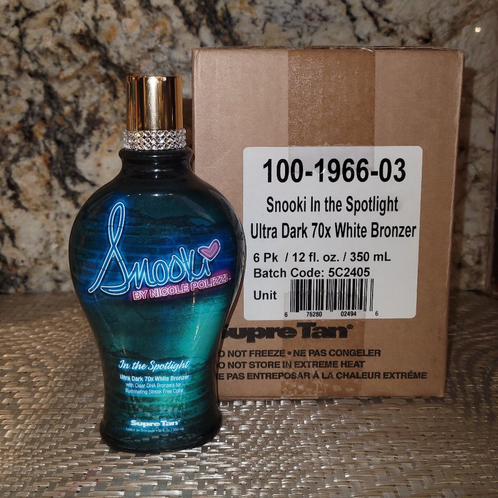 (CASE 6 Bottles) Snooki spotlight Supre tanning lotion ***Brand New***